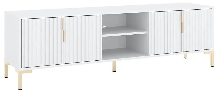 Televízny stolík FLOP biely