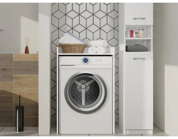 Skrinka na práčku POLA 98x64 cm biela