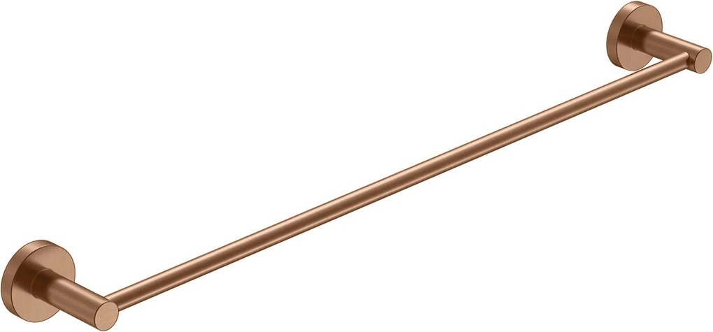 Rea Leo, kúpeľňový vešiak na uteráky, medená matná, 63 cm, REA-08800