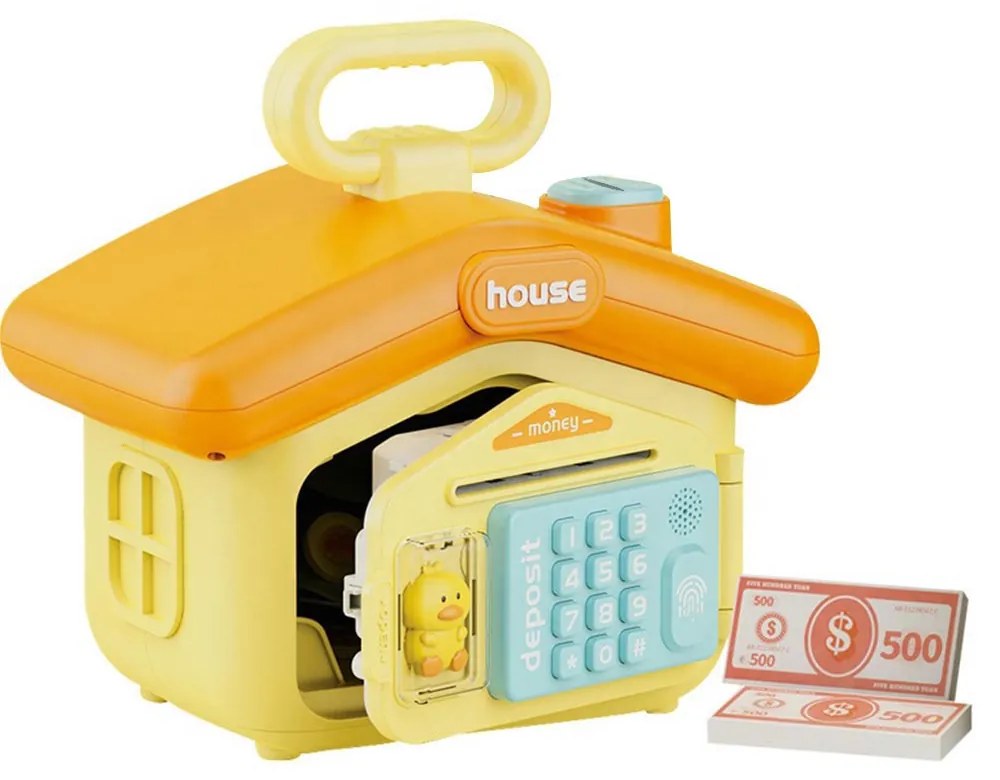 Zábavná detská pokladnička