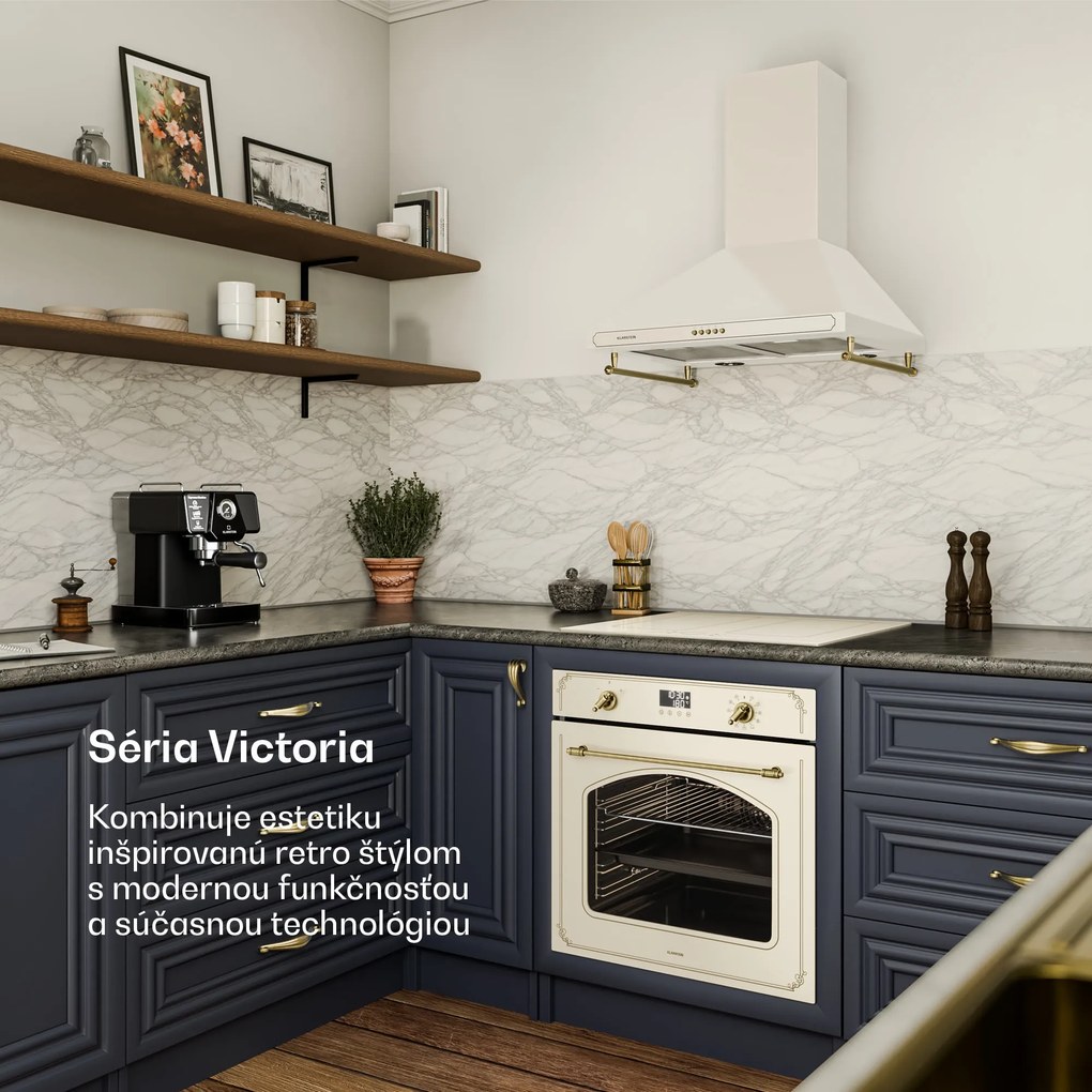 Klarstein Victoria Pyro rúra | Elektrická rúra s pyrolýzou | 3150 W | 76 l | 60 cm