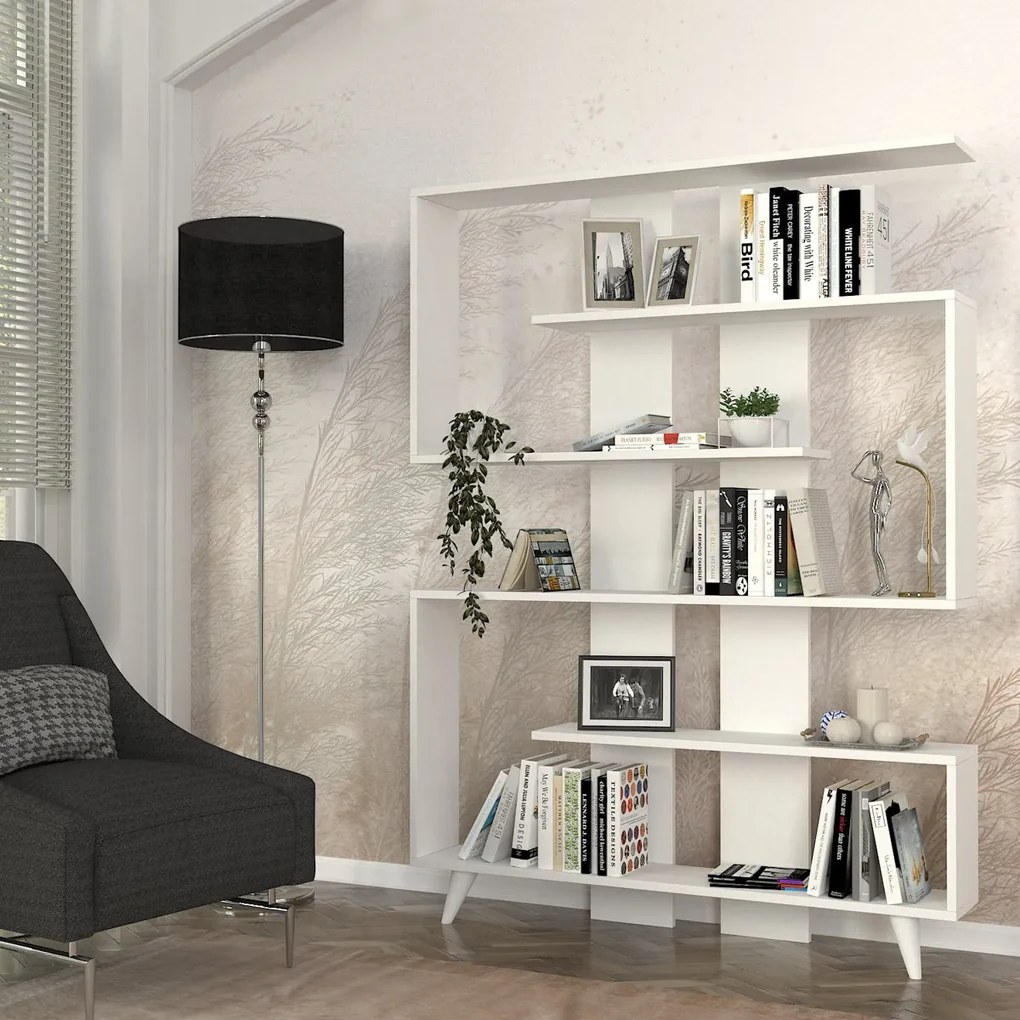 Rain White Library