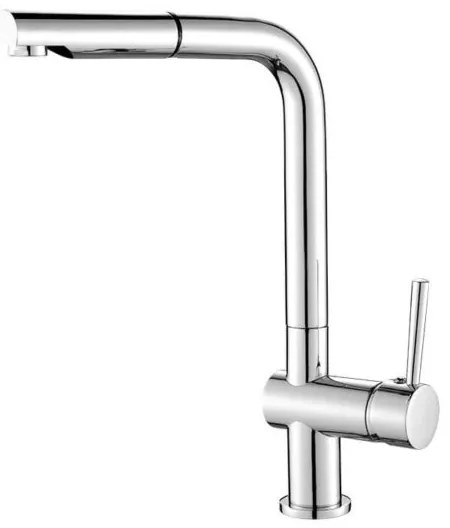 Laveo Luna, kuchynská batéria stojaca h-353, chrómová, LAV-BLZ_069D