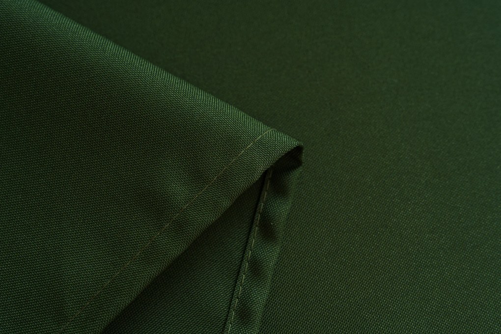 Tmavozelený záves OXFORD 140x250 cm Zavesenie: Kovové krúžky