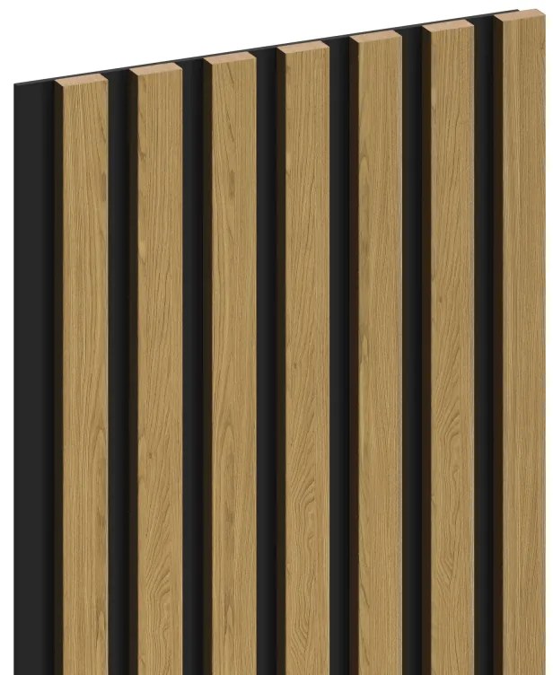 Mexen Lam-B, stenové lamely 275 × 31,5 cm, HDF doska 4 mm, dub jantárový, S100-275317-2812-073