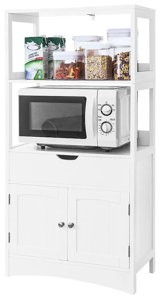 Úložná skrinka VASAGLE BBC64WT