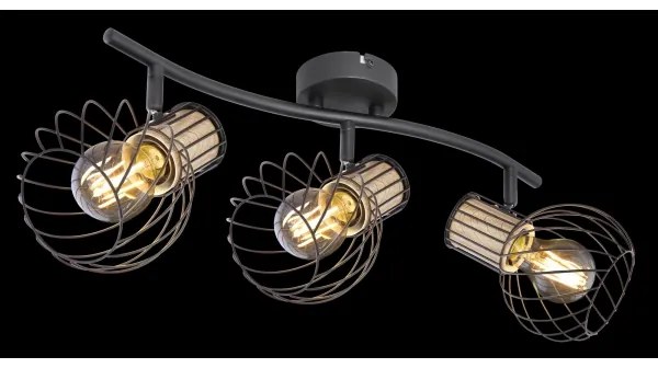 Globo 54012-3DS - Bodové svietidlo LUISE 3xE27/40W/230V