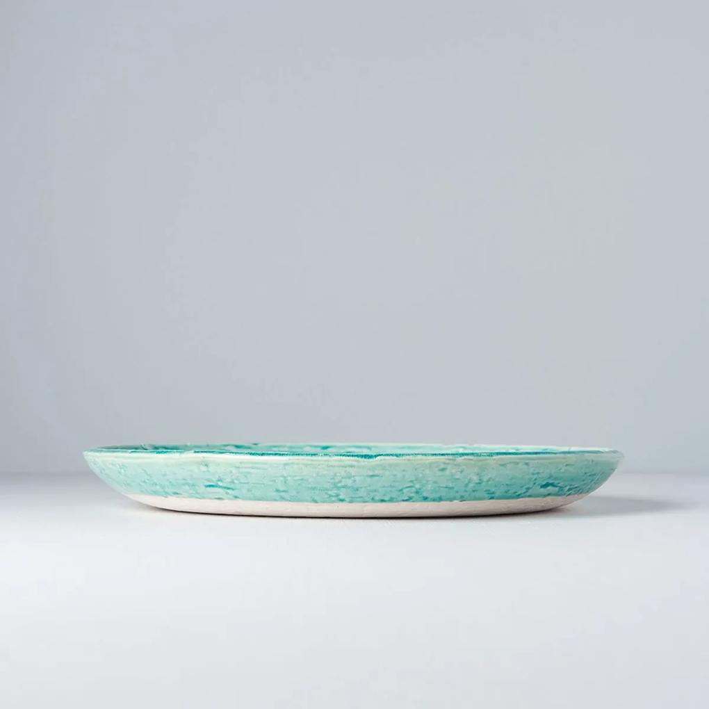MADE IN JAPAN Plytký tanier Turquoise 28 cm 28 cm
