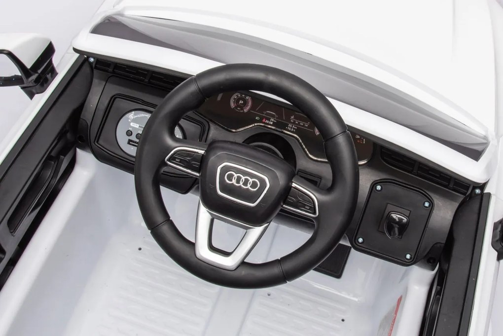 Elektrické auto Audi Q7 NEW LIFT RAMIZ PA.HL678 - biele
