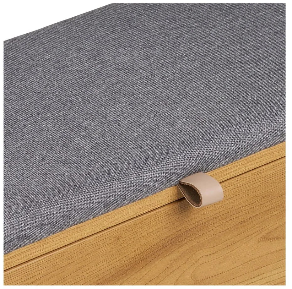 Truhla v dekore duba v prírodnej farbe 92x48x33 cm Barco – House Nordic