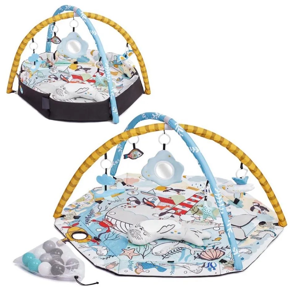 KINDERKRAFT - Detská hracia deka SMARTPLAY Sea