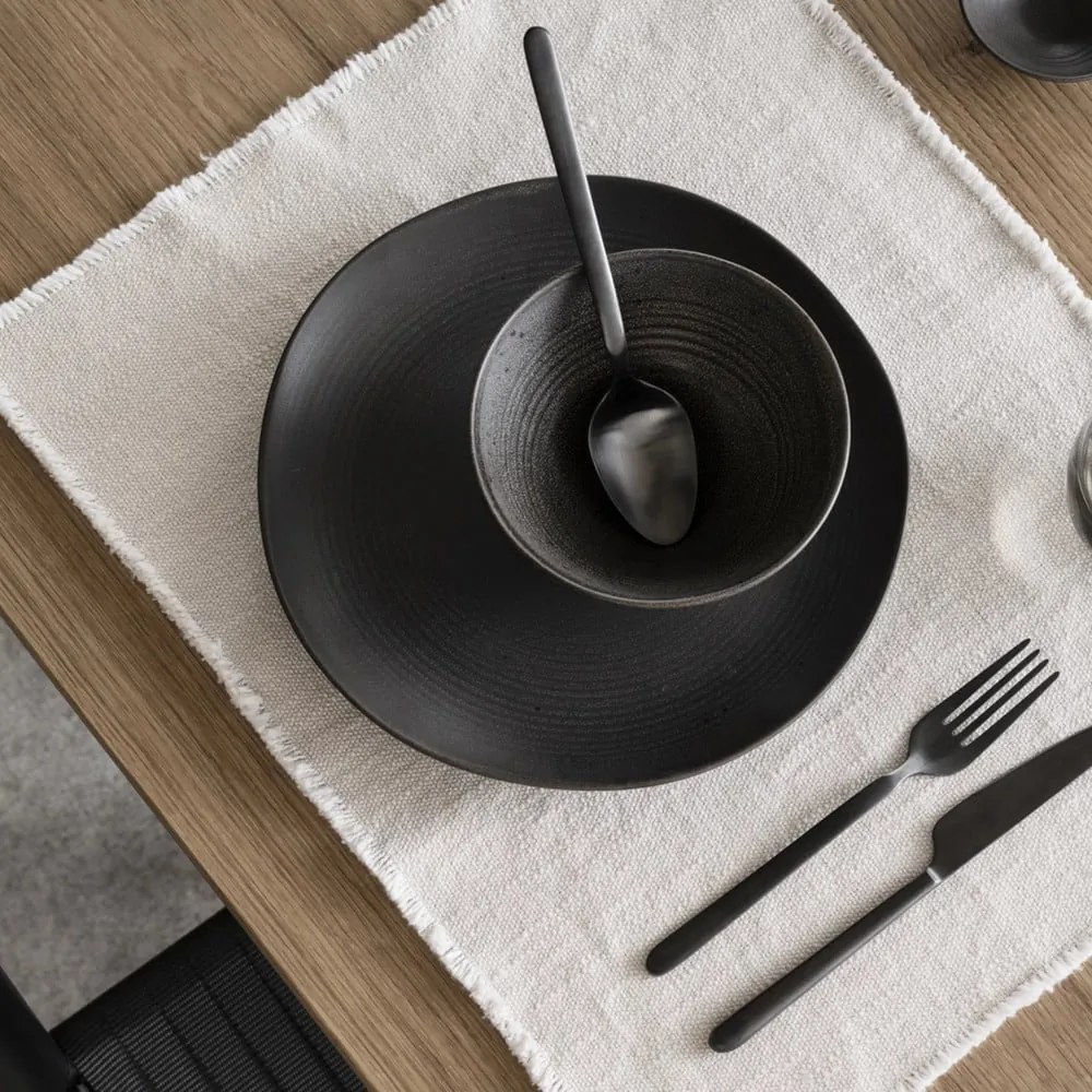 Tmavohnedá keramická miska ø 14 cm KUMI – Blomus