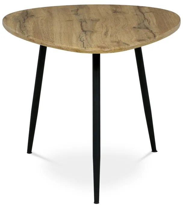 Autronic BONTEC Odkladací stolík 100x60cm, mdf, divoký dub, AF-3012 OAK Farba: Biela