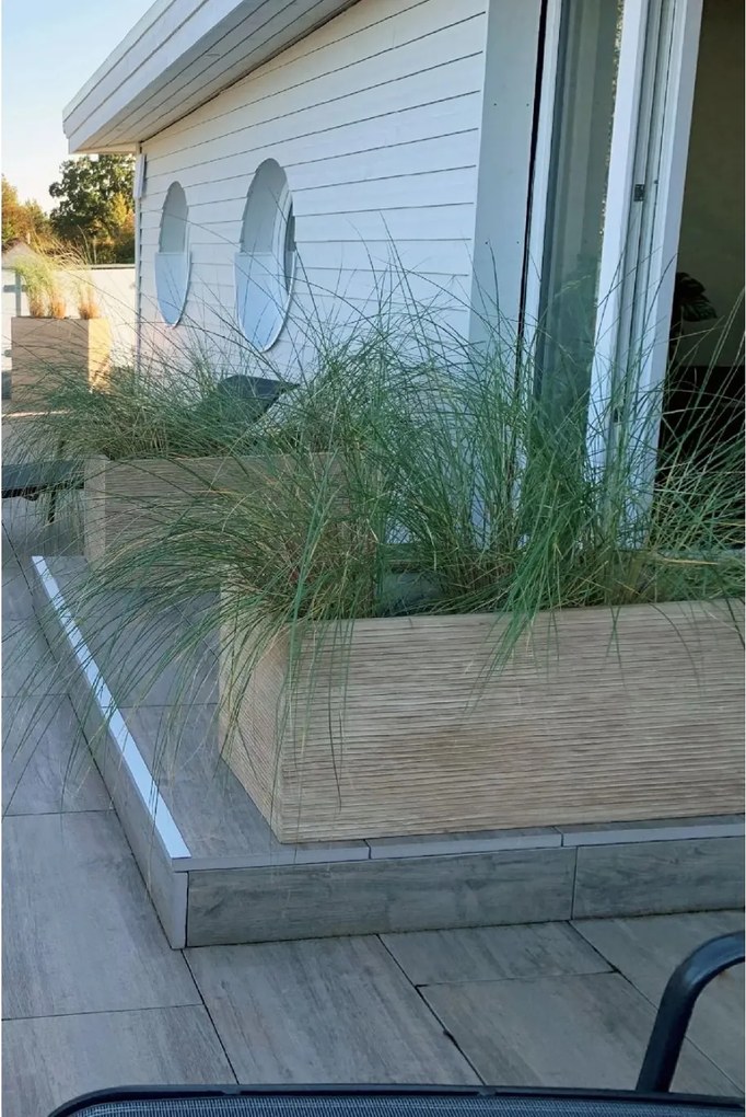 Hrantík MAXI, sklolaminát, šírka 100 cm, béžová, riadky