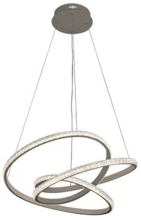 LED stmievateľný luster na lanku LED/90W/230V 3000-6500K pr. 47 cm + DO