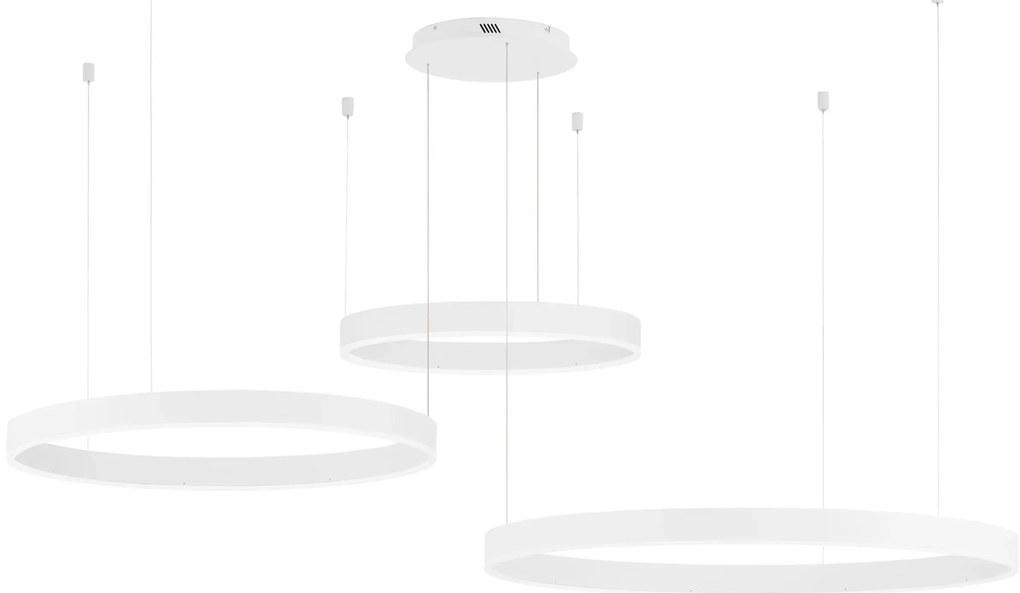 LED luster Motif biela