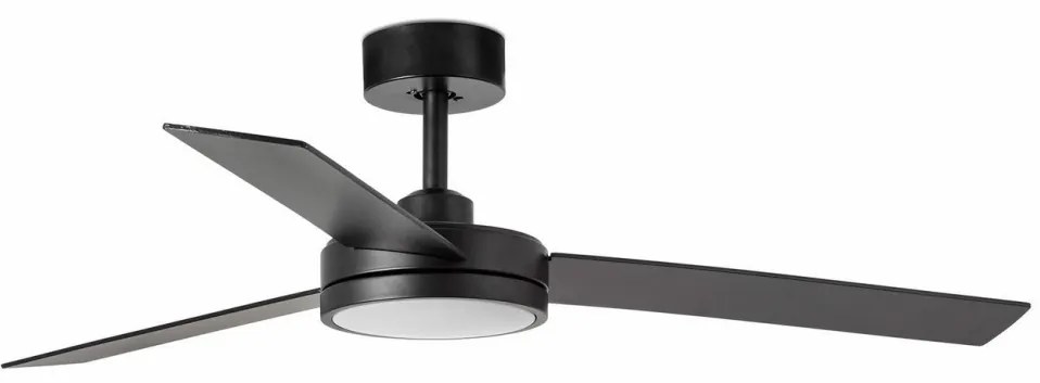 FARO 34261 - LED Stropný ventilátor BARTH LED/24W/230V čierna + DO