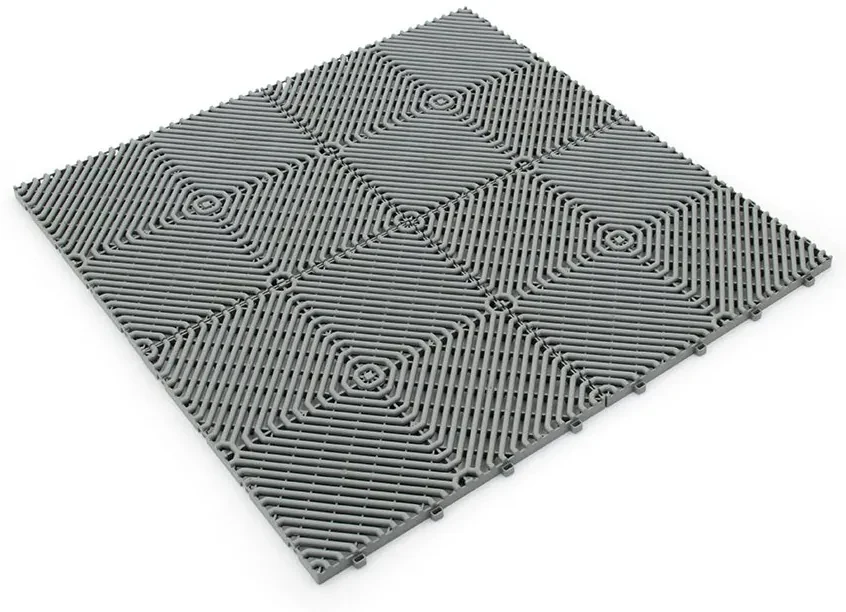 Plastová dlažba Linea Rombo 39,5 x 39,5 x 1,7 cm, sivá