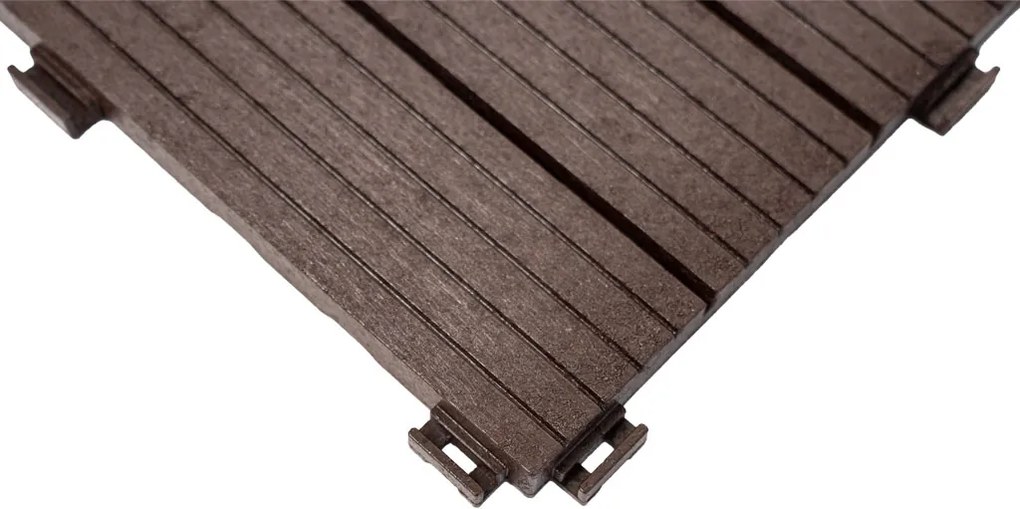 Gumová dlaždica COSMOPOLITAN 30 x 30 cm, hnedá MHEU5100185