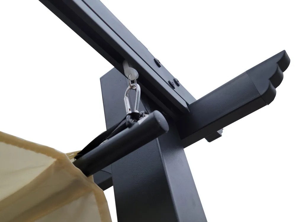 Jokomisiada Záhradná PERGOLA Para Sole ESTIVO 3x3x2,4m Vodotesná strecha SP0835