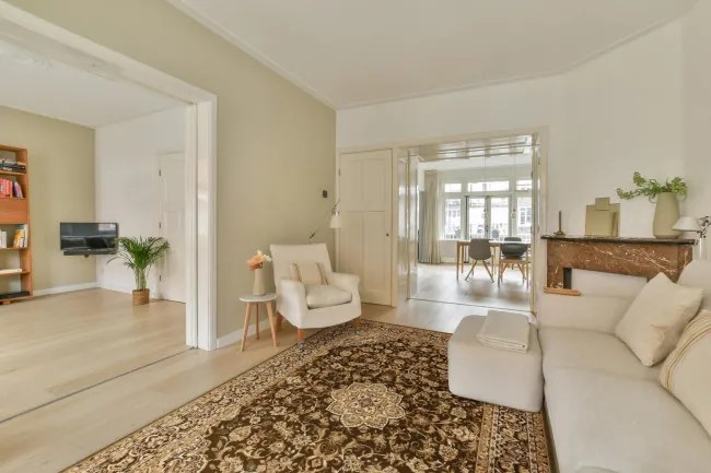 Koberec Agnella Isfahan Damo olivový