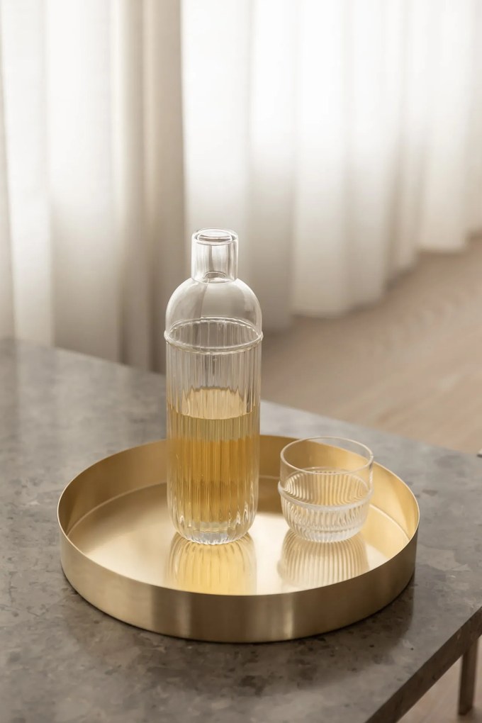 novoform Karafa z krištáľového skla Bar Clear 900 ml