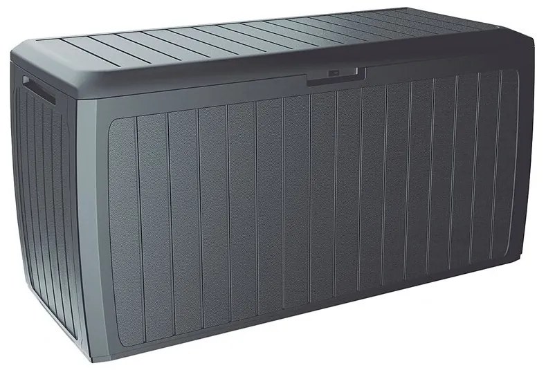 Prosperplast Odkladací box antracitový 290L 116x47x60 cm na kolieskach