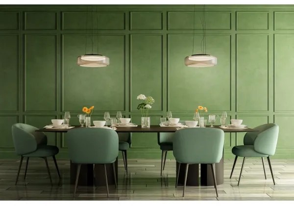 Redo 01-3592 - LED Luster na lanku SOLERA LED/36W/230V pr.45 cm CRI 93 3000/4000K