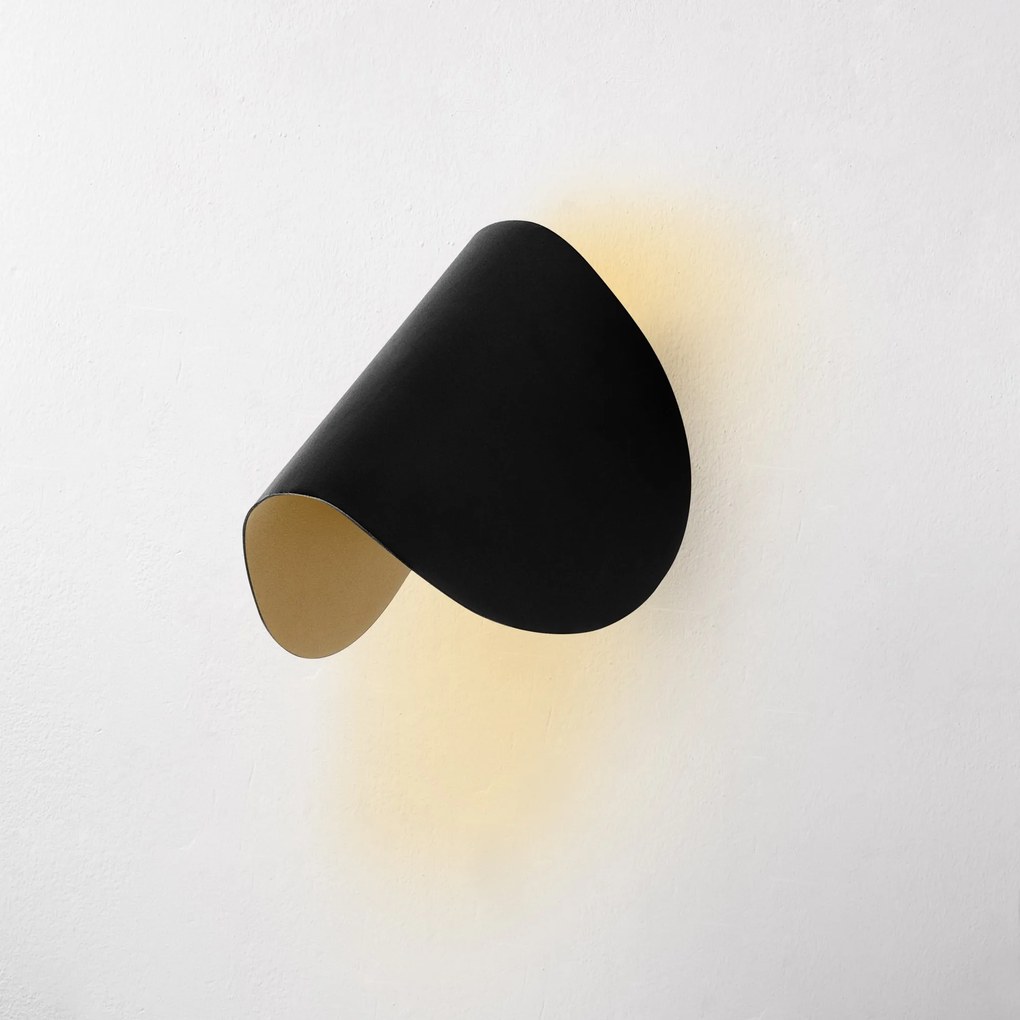 Nástěnná LED lampa Heybe černá