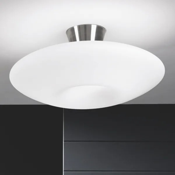 Orion DL 7-566/2 - Stropné svietidlo BLANC 2xE27/60W/230V pr. 49 cm matný chróm