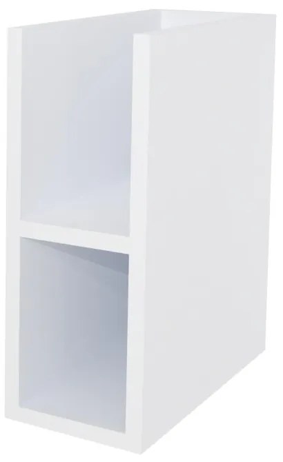 Mereo, Mereo Aira, kúpeľňová skrinka 20 cm, spodná, Multidecor, Biela Arctic, MER-CN797SBIAA