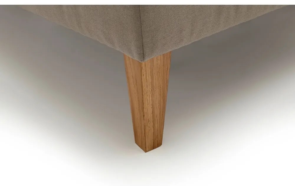 Béžová boxspring posteľ 180x200 cm Stockholm – Meise Möbel