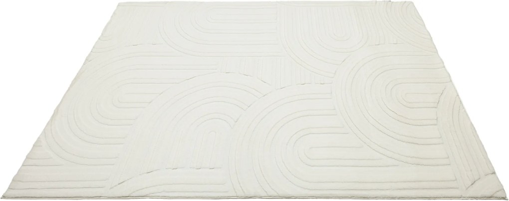 Obsession, Kusový koberec Interstellar 501 White, 160x230, biela, obývacia izba