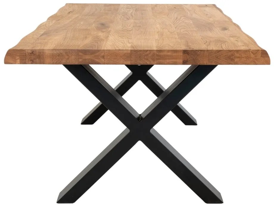 Konferenčný stolík s doskou z masívneho dubu House Nordic Toulon, 120 x 70 cm