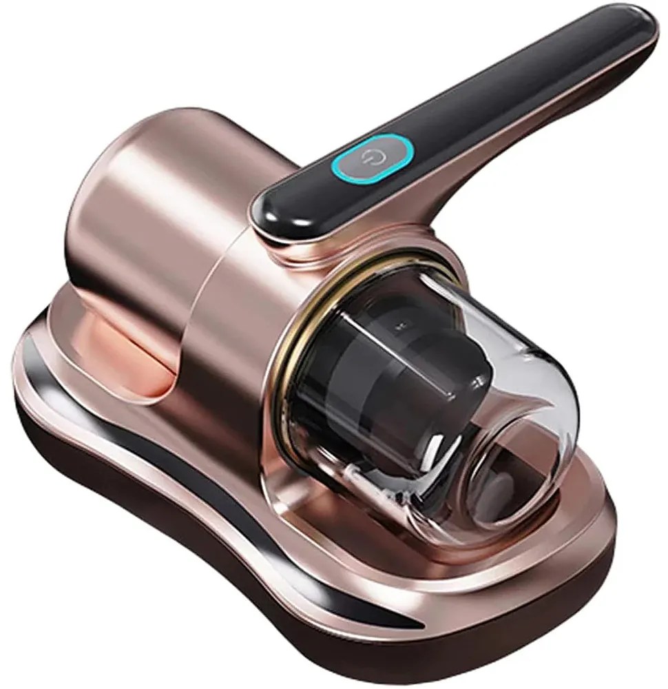 VERK Bezvreckový ručný vysávač na roztoče s protialergickým filtrom a UV svetlom - bronzový