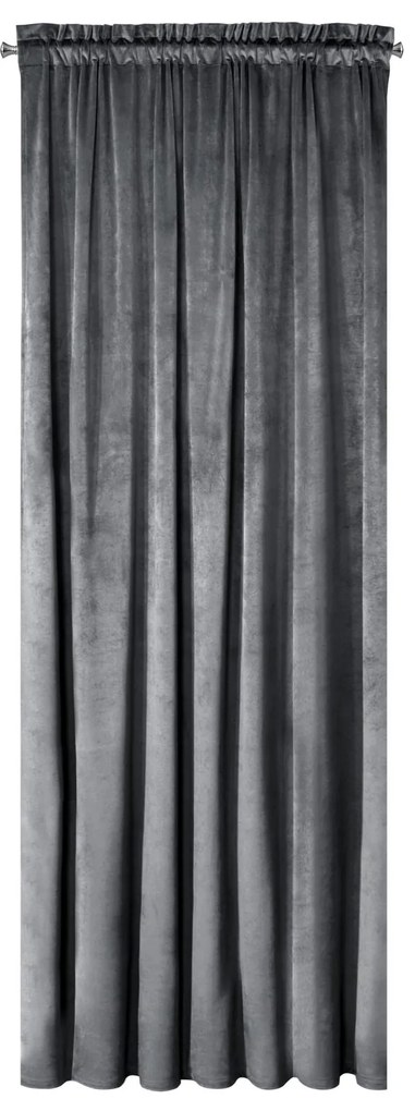ZATEMŇOVACÍ ZÁVES NA PÁSKE MELANIE 140X270 CM GRAFITOVÁ