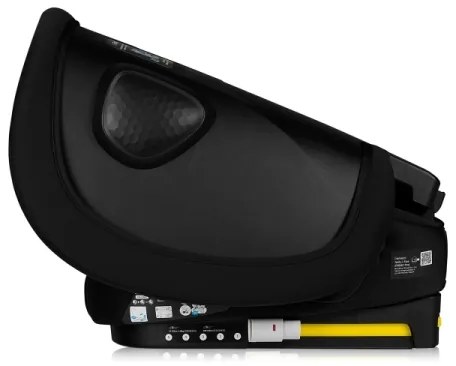 Lionelo - Skladacia autosedačka NELLY i-Size 76-150 cm čierny karbón