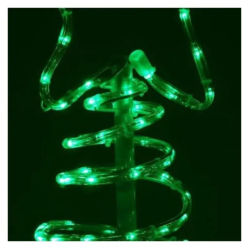 SPRINGOS LED Vianočný stromček - 135cm, 192LED, IP44, zelená