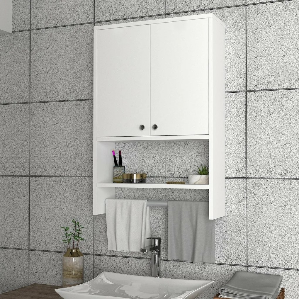 Kúpeľňová skrinka Vira White