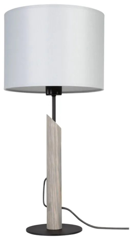 Stolová lampa Colette Grey 1xE27 Max.60W Čierna/sivá Farbená borovica/čierna/sivá