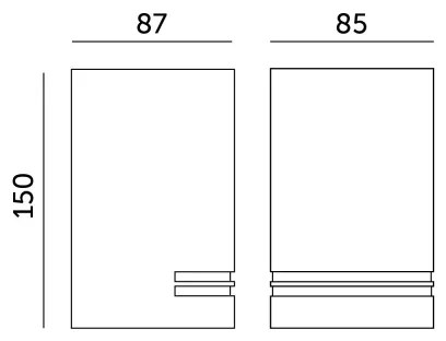 Vonkajšie nástenné svietidlo QUAZAR 1xGU10/11W/230V IP44