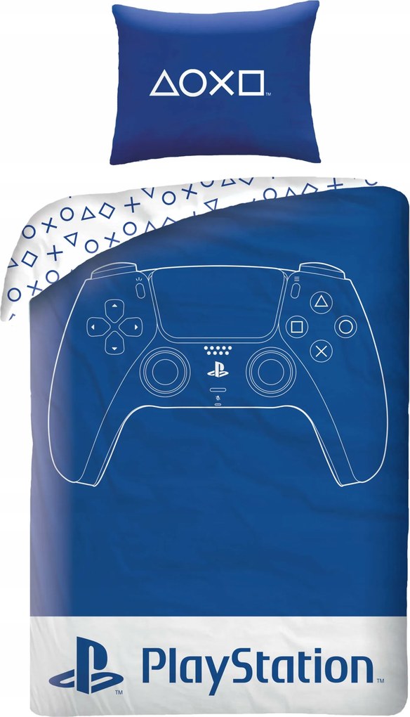 Halantex Obliečky z mikrovlákna 140x200 + 70x90 cm - PlayStation