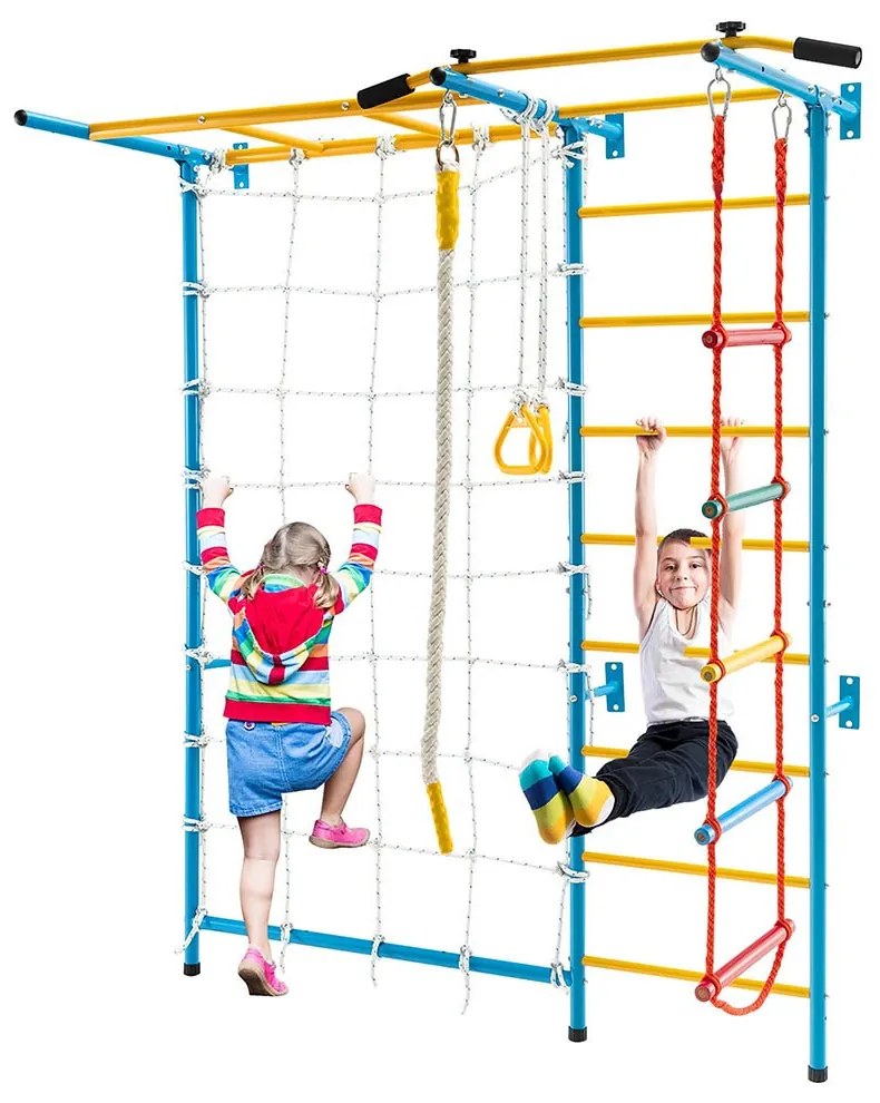 Interiérová lezecká stena pre deti 7 v 1