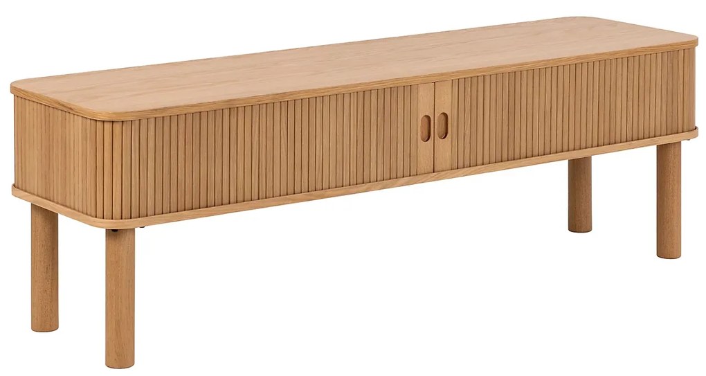 TV skrinka Langley 140 cm dub prírodný