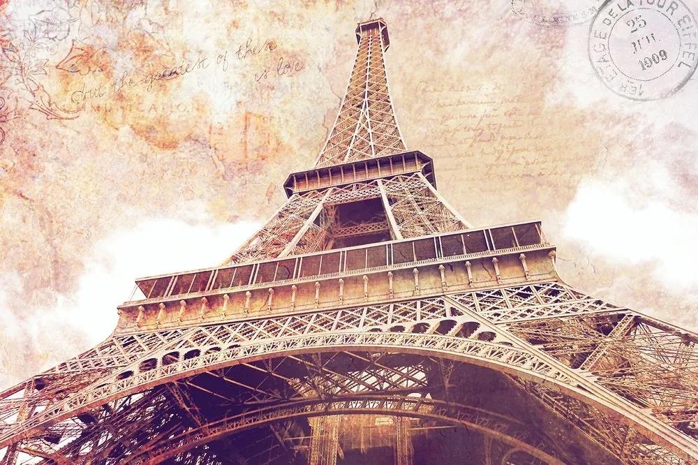 Tapeta Eiffelova veža v Paríži - 450x300