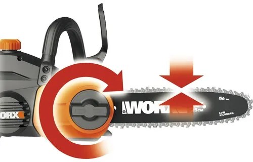 Aku reťazová píla Worx WG322E.9 Basic