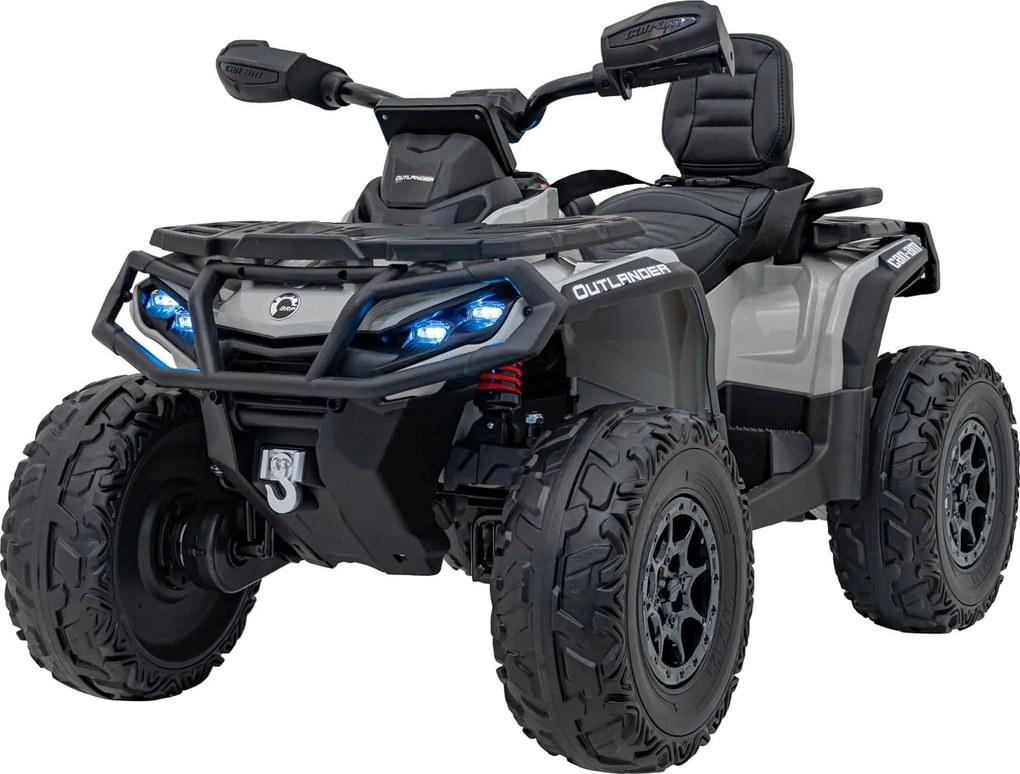 Ramiz Štvorkolka Can Am Outlander ATV Sivá