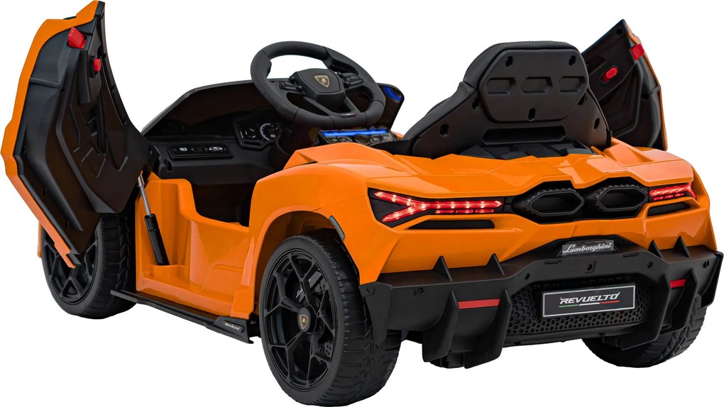 Ramiz Lamborghini Revuelto vozidlo Oranžová
