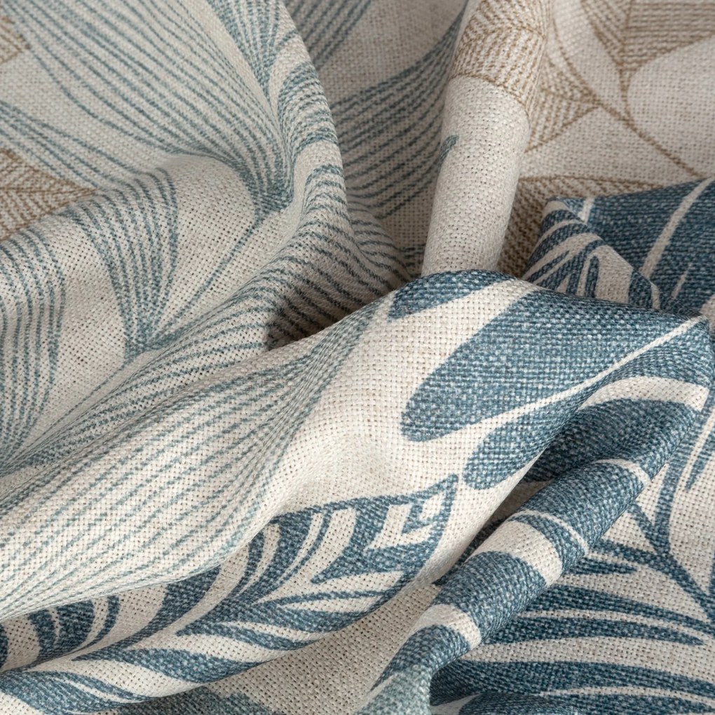 ZÁVES NA KRÚŽKOCH LENNY 140X250 CM VZOROVANÁ