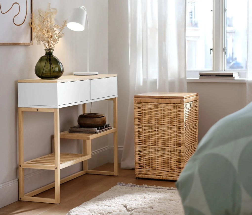 Konzolový stolík so zásuvkami